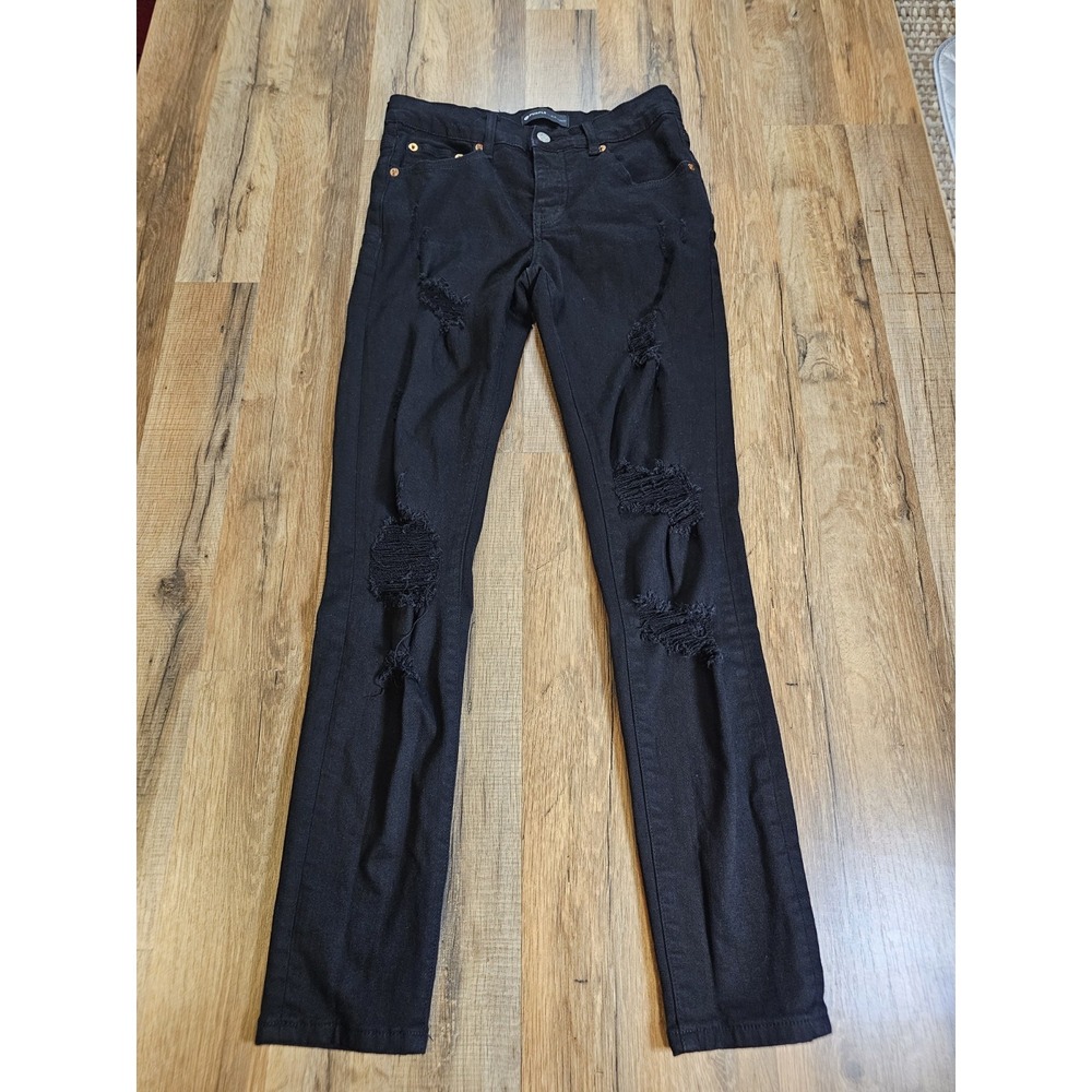 Purple Brand P001 Slim Fit Low Rise Slim Leg Men's Size 30 NWT Distressed